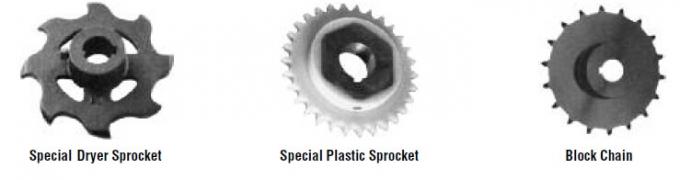 Denti per catena di Martin, tipo 25A, 35A, 40A, 50A, 60A, 80A, 100A, 120A, 140A, 160A