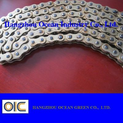 Catene nere per motocicli, inclusa la caduta di 5/8 pollici e il diametro del rullo di 10,16 mm, adatte a vari macchinari industriali fornitore