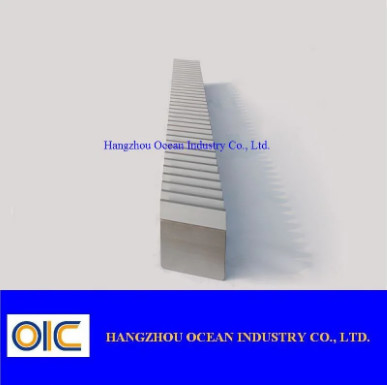 30000 unità di scaffalature per ingranaggi di lavorazione con profilo a denti retti e capacità di hobbing fornitore