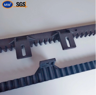 Scaffale di ingranaggio di plastica di nylon del nero professionale di fabbricazione fornitore