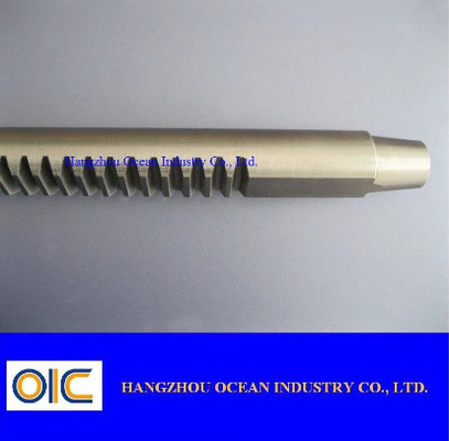 Personalizzazione di base Cremagliera elicoidale in acciaio con incisione industriale per macchina CNC fornitore