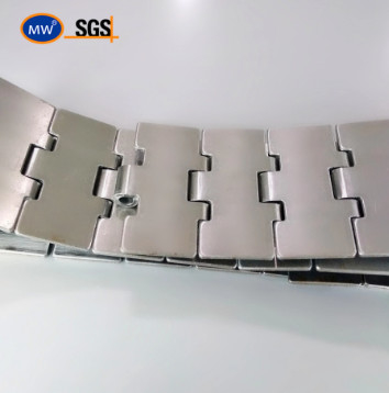 Accessibile in acciaio inossidabile CC13SB CC14SB CC16SB CC18SB CC24SB Flat Top chain Table Top Conveyor Chain For Conveyor fornitore