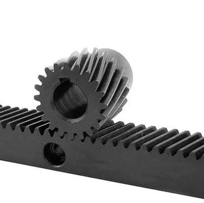 Black Oxide Gear Racks Mod1M Length1000mm Heavy Duty Gear Racks Designed for Smooth Linear Motion and Power Transmission fornitore