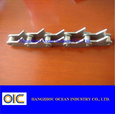 Pitch 1 quarter Inch Power Transmission Chains Oil Lubrication Width 1 eighth Inch High Strength Material For Industrial fornitore
