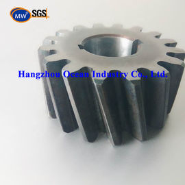 Ingranaggi di acciaio industriale a spirale rotonda con superficie di terra e durezza HRC45-55 fornitore